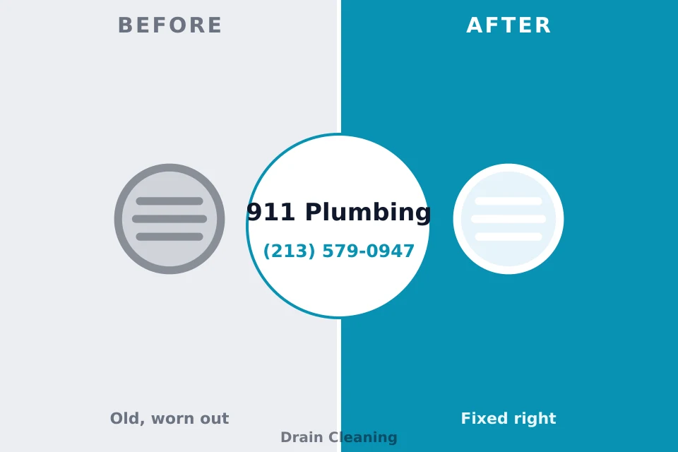 Before and after: plumbing repair Calhoun City, MS